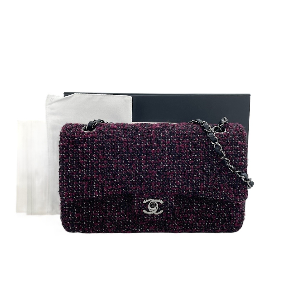 Chanel Matelassé 25 Shoulder Bag, Wine Red